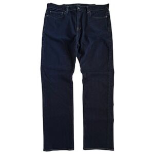 J Crew Athletic Fit 1040 Jeans Mens 38x34 Dark Wash Kurabo Japanese Denim Preppy